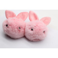 En gros Personnalisé Mode Mignon Femmes Fil De Laine 8 CM Longueur Mini Lapin Pom Pom Boule De Fourrure Porte-clés Sac À Main Charme Porte-clés